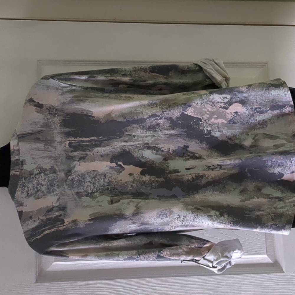 Relativity Multicolor Abstract Blouse - image 2